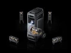 La stazione teatrale mobile soundcore Nebula X1 Pro di Anker (nella foto) sarà finanziata in crowdfunding su Kickstarter. (Fonte: Anker)
