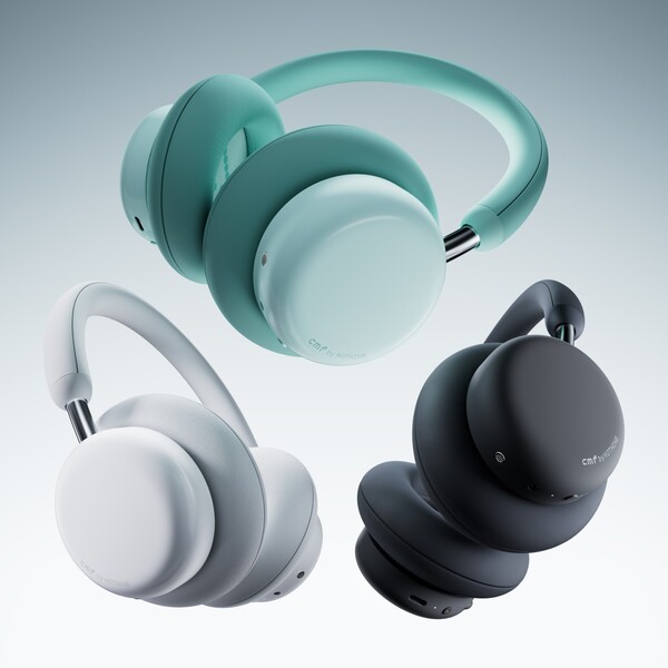 Le cuffie CMF Headphone Pro possono essere acquistate in tre colori. (Fonte: CMF by Nothing)