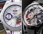 Da destra a sinistra (nella foto) - Casio Edifice EFS-S641TMS-1A e ECB-S10NIS-7AJR Heritage Edition. (Fonte: Casio)