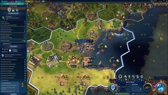 Una panoramica dettagliata delle città che mostra la profondità che Civilization 6 ha da offrire ai giocatori come gioco di strategia a turni