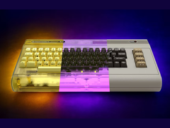 Un rendering del Commodore 64 Ultimate: Starlight Edition (fonte immagine: Commodore)