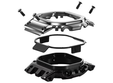 Il GMW-BZ5000GD-9 presenta una struttura completamente in metallo resistente agli urti. (Fonte: Casio)