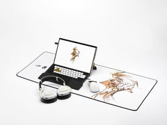 La collaborazione di Hideo Kojima con Asus ROG è stata presentata durante il CES 2026 (fonte: Asus)