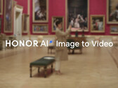 Honorla funzione AI image-to-video funziona con vecchie foto, opere d'arte, foto reali e persino immagini generate dall'AI. Nella foto: immagine promozionale della funzione. (Fonte immagine: Honor)