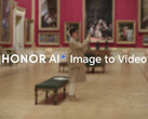 Honorla funzione AI image-to-video funziona con vecchie foto, opere d'arte, foto reali e persino immagini generate dall'AI. Nella foto: immagine promozionale della funzione. (Fonte immagine: Honor)