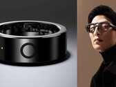 L'anello intelligente MYVU di Meizu presenta un design accattivante con logo e LED. (Fonte: Meizu)