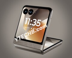 Il Motorola Razr 70 sembra adottare in gran parte il design del suo predecessore.