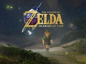 Link del remake di Zelda: Ocarina of Time mostrato mentre esplora Hyrule
