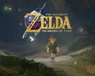 Link del remake di Zelda: Ocarina of Time mostrato mentre esplora Hyrule