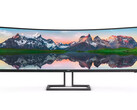 Il Brilliance 498P9Z è un monitor da gioco curvo molto ampio. (Fonte immagine: Philips)