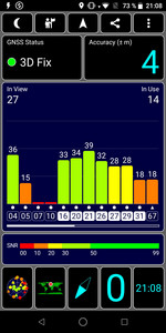 GPS test - outdoors con Internet