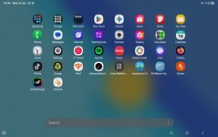 Samsung Galaxy Tab A11+: Lanciatore di app