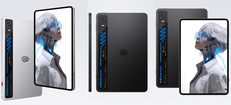 Le due opzioni di colore e il design del tablet da gioco