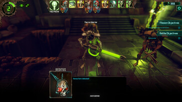 Nell'immagine: uno screenshot di gioco di Warhammer 40,000: Mechanicus.