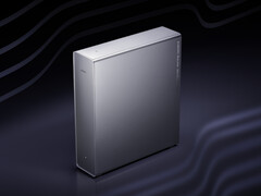 Il nuovo router di Xiaomi ha un design minimalista in grigio grafite.