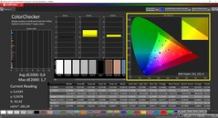 Calibrazione CalMAN ColorChecker