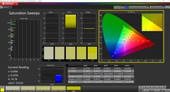 Saturazione CalMAN calibrata