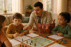 Durante una sessione di D&D, un game master ha notato che un bambino aveva difficoltà a distinguere il giallo dal blu - segno di una rara forma di daltonismo. (Fonte: OpenAI)