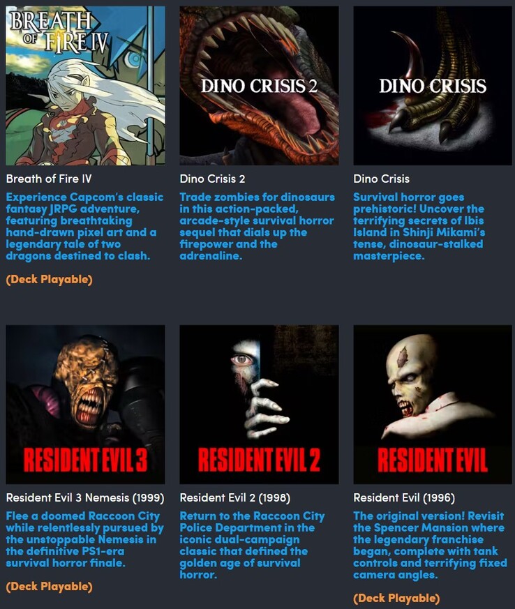 Tutti i giochi inclusi in Humble Bundle Capcom Classics Bundle