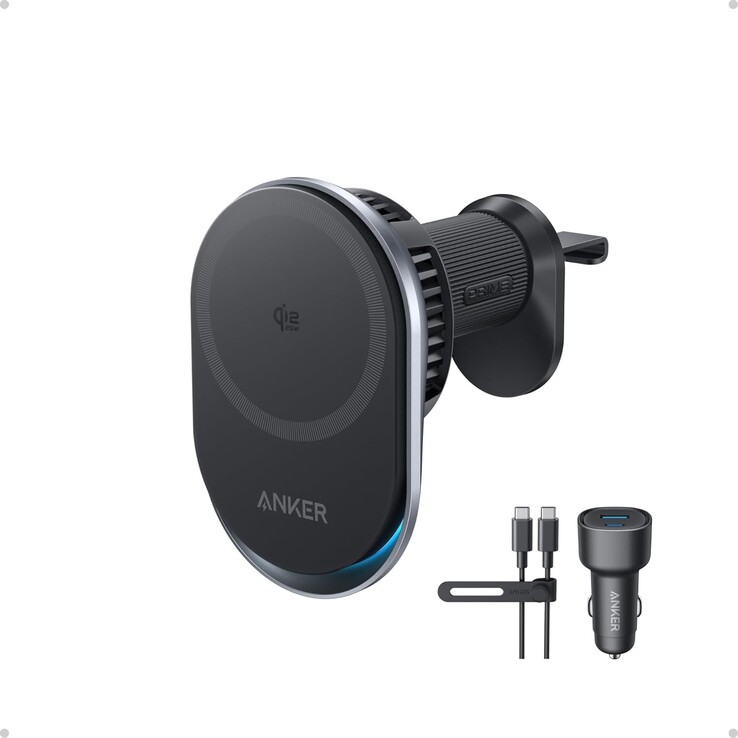 Il caricatore da auto wireless Anker Prime (MagGo, AirCool, Pad). (Fonte: Anker)