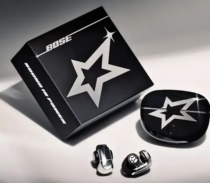 Confezione con logo Bose x LISA Ultra Open Earbuds. (Fonte: Bose)