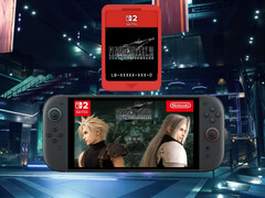 Final Fantasy 7 Remake Intergrade Switch 2 Game-Key Card mostrata (Fonte: Square Enix, Nintendo of America con modifiche)