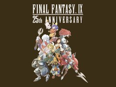 Viene mostrato il banner per il 25° anniversario di Final Fantasy 9