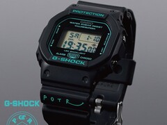 L'orologio unisce la colorazione turchese di POTR e il marchio giocoso con aggiornamenti moderni come una retroilluminazione LED più luminosa.(Fonte: Casio)