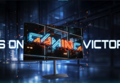 Il monitor da gioco Gigabyte MO32U24 offre una frequenza di aggiornamento di 240 Hz 