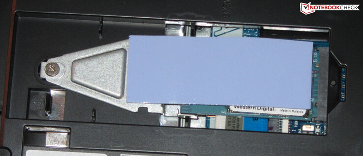 Un SSD NVMe viene usato come disco principale