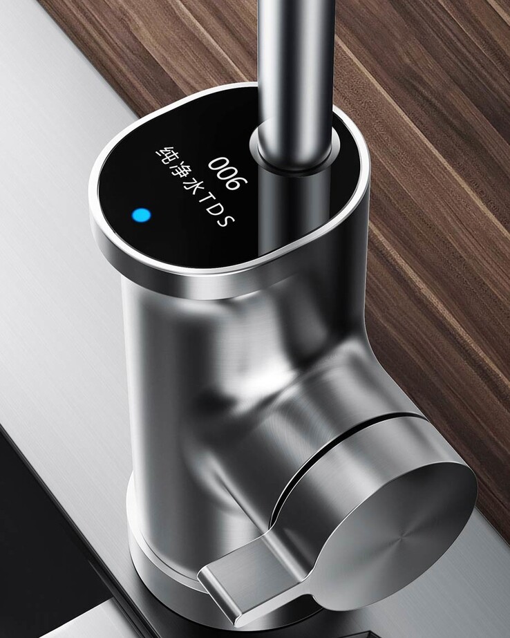 Il rubinetto del depuratore d'acqua Xiaomi Mijia 1600G. (Fonte: Xiaomi)