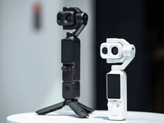 DJI Osmo Pocket 4P in bianco perla.