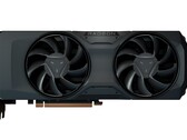 Il modello di riferimento RX 7800 XT segue il design delle GPU RX 7900. (Fonte: AMD)