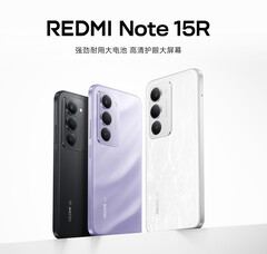 Il Redmi Note 15R è disponibile solo in Cina per il momento. (Fonte immagine: Redmi)
