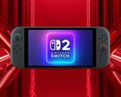 Viene mostrato un mockup della console Switch 2 OLED