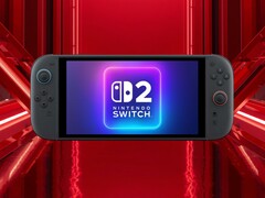 Viene mostrato un mockup della console Switch 2 OLED