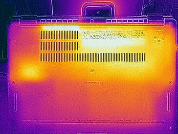 Temperature di superficie, lato inferiore (idle)