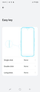 Impostazioni personalizzate dei pulsanti di azione (Fonte immagine: Screenshot - Sergey Tarasov - Notebookcheck)