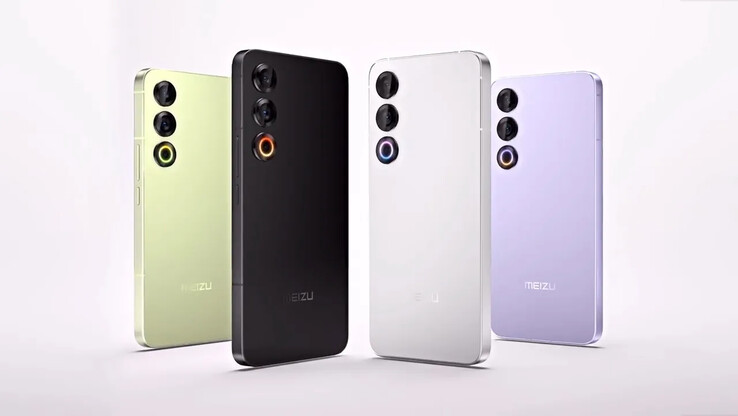 Le opzioni di colore del Meizu 21. (Fonte: Meizu)