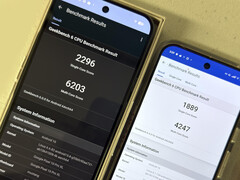 Il Pixel 10 Pro XL accanto al Pixel 9 Pro XL, da sinistra a destra. (Fonte immagine: u/HustlersPassion - modificato)