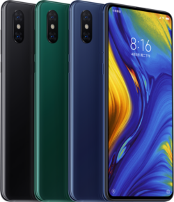 Versioni a colori del Mi Mix 3