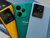 da sinistra: realme GT 7T, GT 7 Dream Edition e GT 7. (Fonte: Daniel Schmidt)