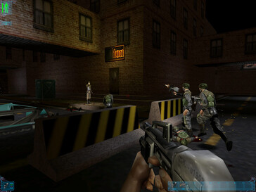 Nella foto: uno screenshot di gioco tratto da Deus Ex: Game of the Year Edition.