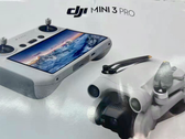 Il presunto DJI Mini 3 Pro con il suo telecomando. (Fonte immagine: @JasperEllens)