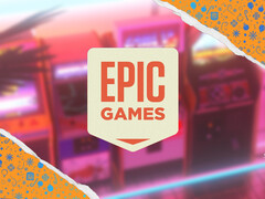 Il gioco gratuito in arrivo potrebbe essere un altro titolo indie. Nella foto: immagine di copertina modificata di Arcade Paradise. (Fonte: Epic Games Store)
