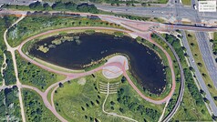 Uscita di prova GNSS: lago