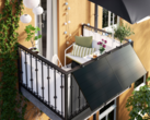 Le centrali elettriche da balcone IKEA (nella foto) sono offerte in collaborazione con Svea Solar. (Fonte: IKEA)