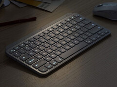 L&#039;MX Keys Mini ha un telaio in alluminio, come l&#039;MX Keys. (Fonte immagine: Geizhals)