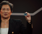La dottoressa Lisa Su svela la tecnologia 3D V-cache stacking in arrivo sui processori di punta AMD nel corso dell'anno. (Fonte: keynote AMD Computex 2021)