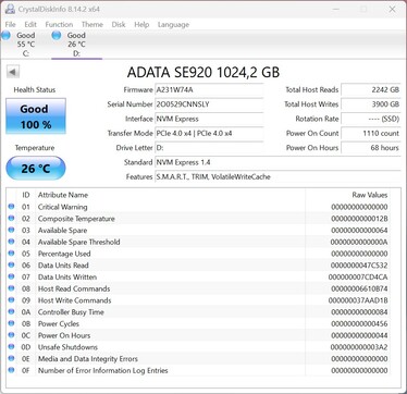 ADATA SE920 utilizza PCIe 4.0 x4